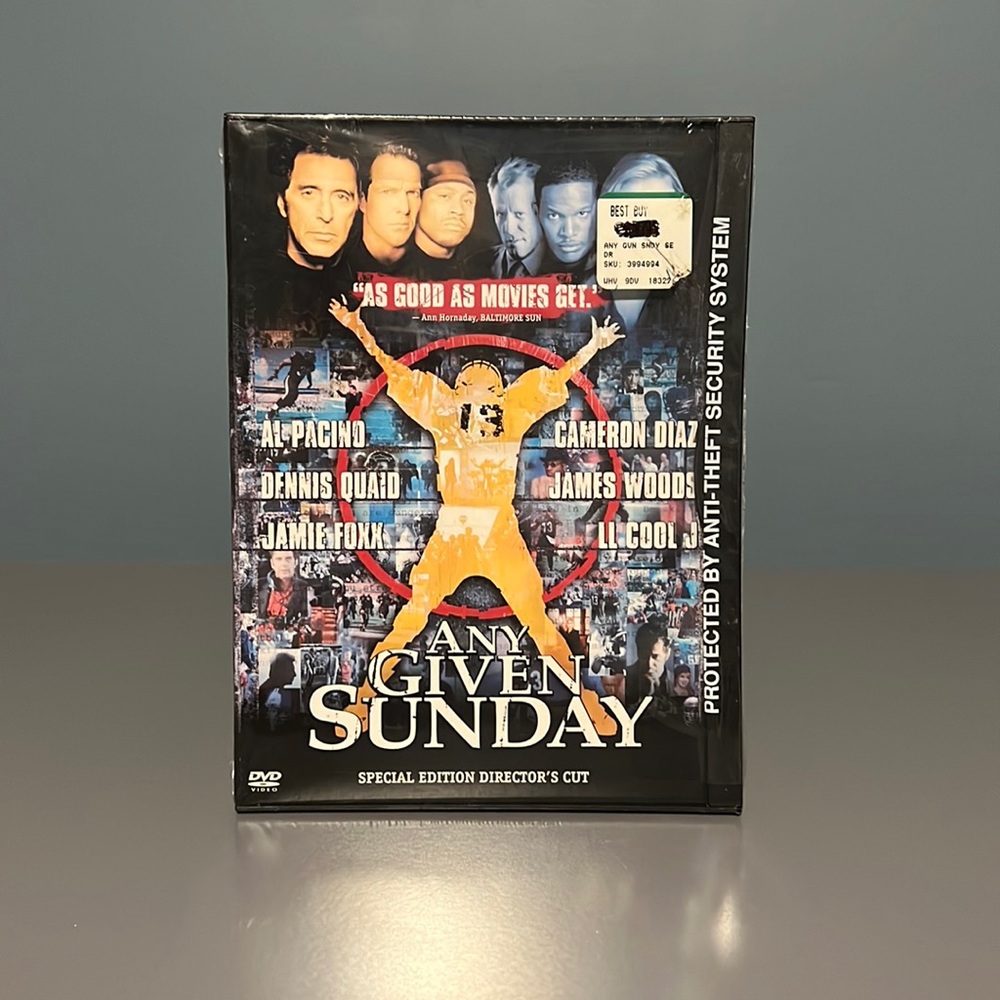 Any Given Sunday DVD